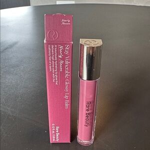 $15 FINAL PRICE! Rare Beauty Stay Vulnerable Glossy Lip Balm - Nearly Mauve